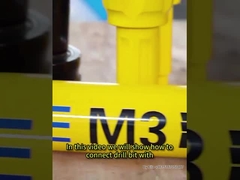 بیت فشار قوی 150 میلی‌متری 200 میلی‌متری حفاری سوراخ انفجاری بیت‌های دکمه چکشی DTH برای دکل حفاری هسته