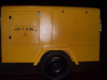 کمپرسور هوا پیچ قابل حمل دیزل قابل حمل برای معدن LGCY-6/7