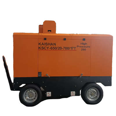 KSCY-650/20-700/17 18m3/Min 650CFM 20bar 17bar پیچ گاز چرخش قابل حمل کمپرسور هوا کمپرسور پیچ
